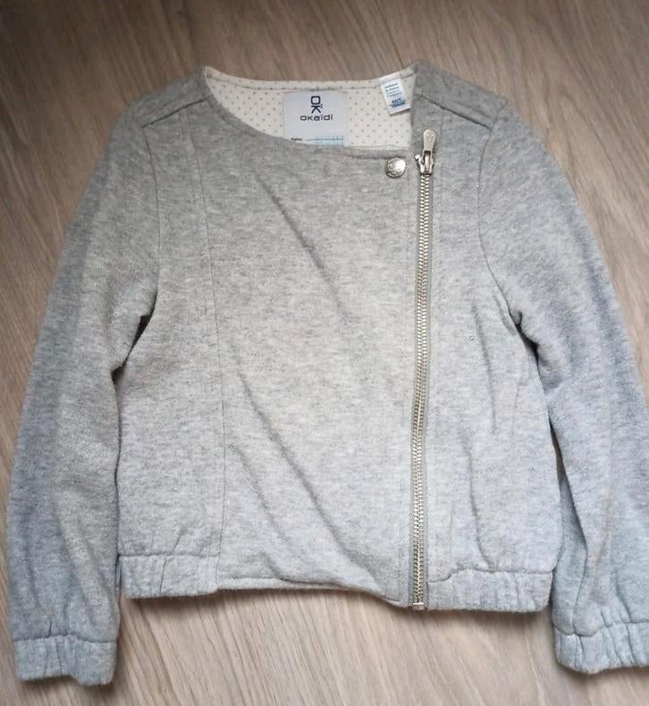 Trui/Vest Okaidi, Enfants & Bébés, Vêtements enfant | Taille 104, Pull ou Veste, Comme neuf, Fille, Okaïdi