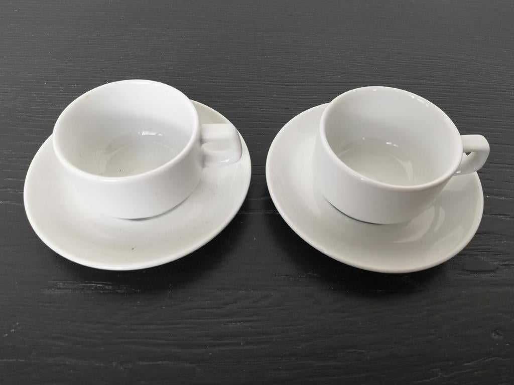 CADEAU-IDEE! 2 kleine stapelbare espressokopjes, Ophalen of Verzenden, Nieuw
