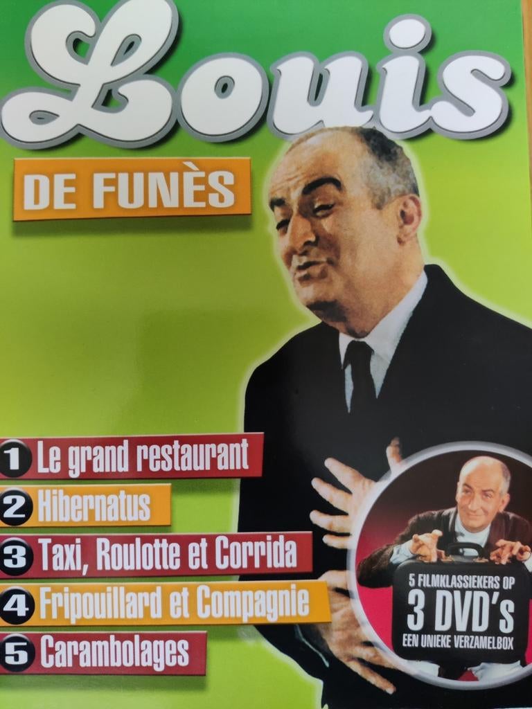 Louis De Funes 5 Films Box DVD, Enlèvement ou Envoi, Comme neuf