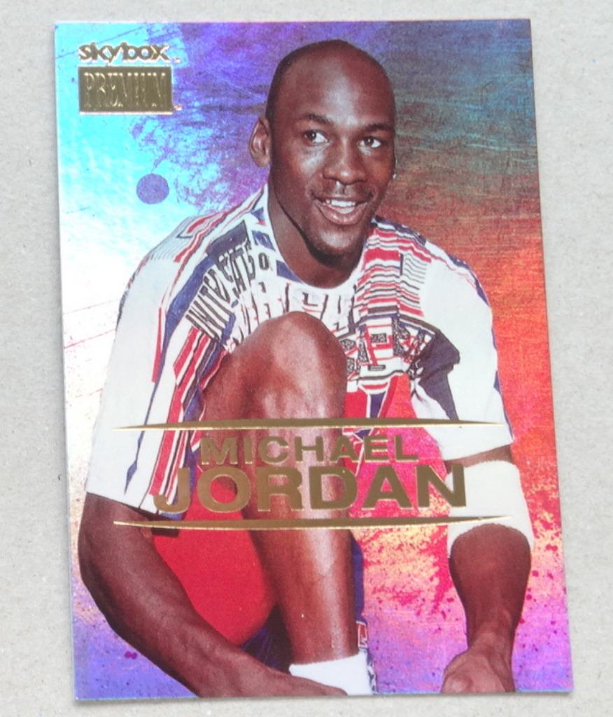 Michael Jordan '21 Skybox PREMIUM SP # S-1 (short print), Sport en Fitness, Basketbal, Verzenden, Nieuw, Overige typen