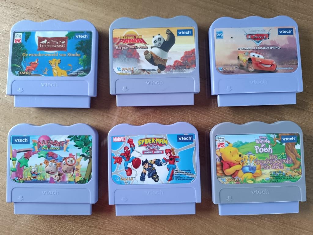V-Tech spelletjes (6 stuks), Kinderen en Baby's, Ophalen of Verzenden