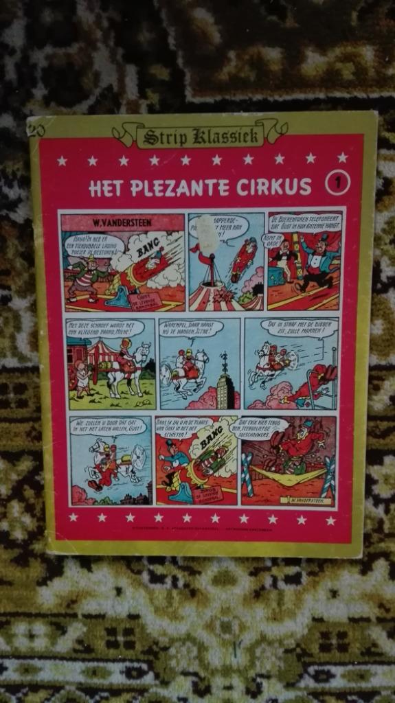 67) Strip klassiek: het plezante cirkus, Boeken, Eén stripboek, Ophalen of Verzenden, Gelezen