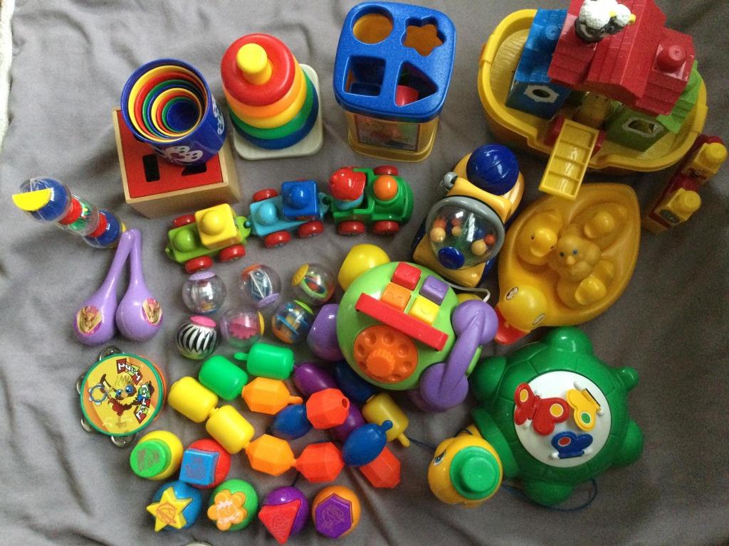 Baby speelgoed set, Ophalen of Verzenden, Gebruikt, Overige typen