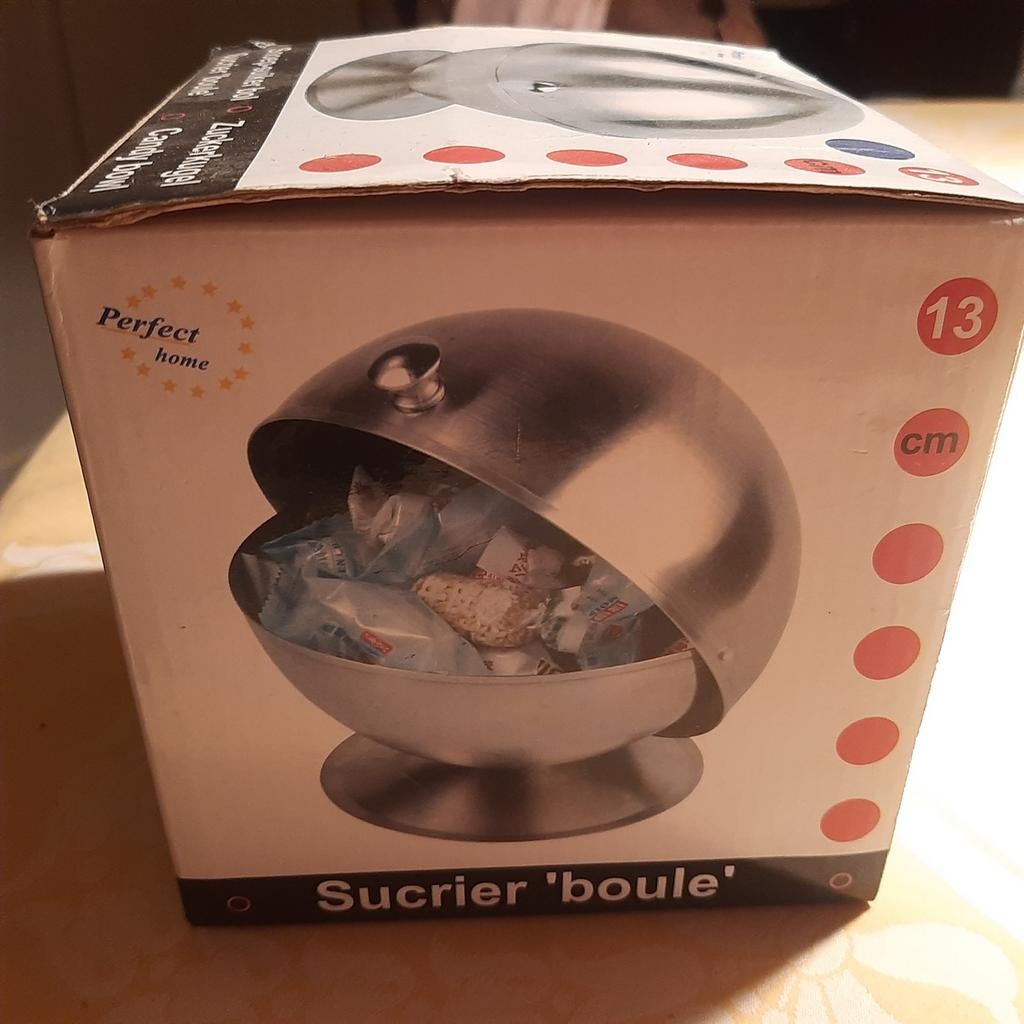 Design snoep of suikerbowl. Nieuw in doos. ...., Huis en Inrichting, Verzenden, Nieuw