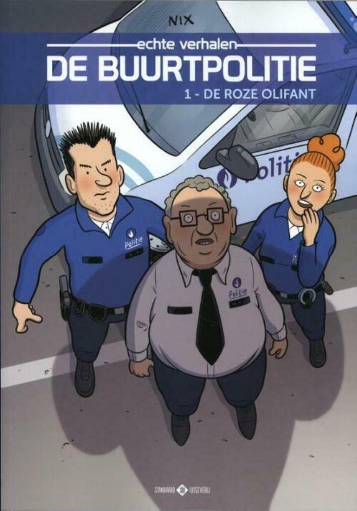 Nog  Nieuwe  Strip : De Buurtpolitie 1 - De roze olifant, Boeken, Stripverhalen, Eén stripboek, Nieuw, Ophalen of Verzenden, Nix