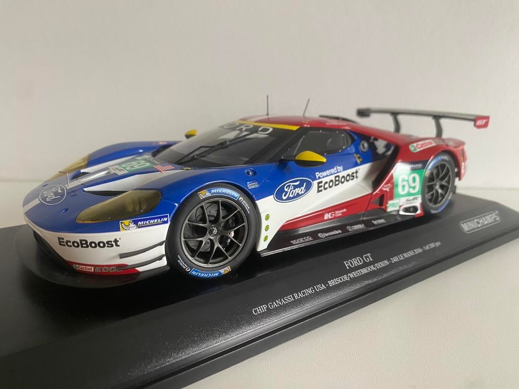 Ford GT 24 Heures du Mans 2016 - 1:18, Enlèvement ou Envoi, Comme neuf