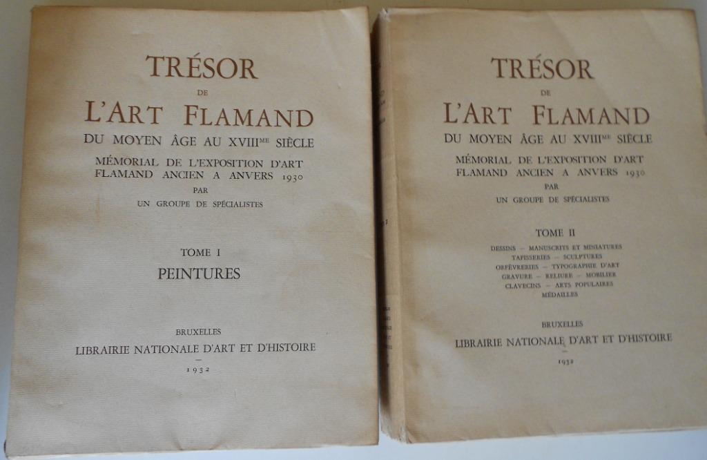 TRÉSOR DE L'ART FLAMAND du Moyen Age au XVIIIe Siècle-2 vol., Peinture et dessin, Enlèvement ou Envoi, Comme neuf, Collectif
