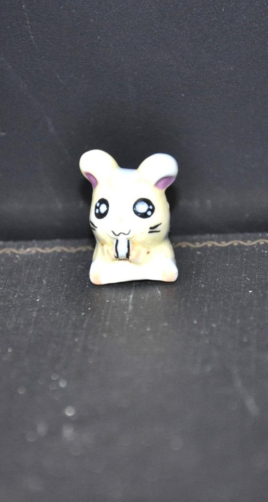 feve porcelaine dessin animé hamtaro "hamidou", Ophalen of Verzenden, Zo goed als nieuw, Dier