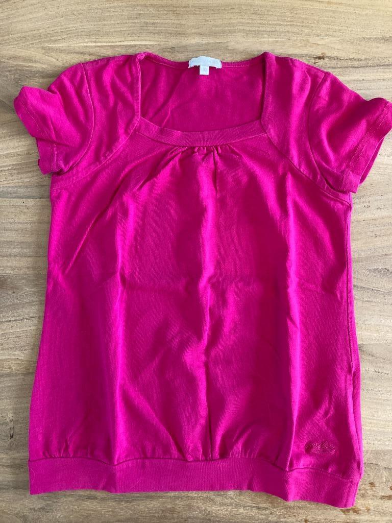 Fuchsia T-shirt - Mer Du Nord - 10 jaar, Gebruikt, Meisje, Mer du Nord, Ophalen of Verzenden