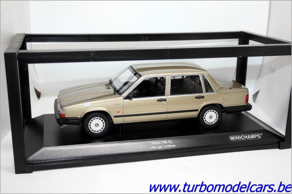 Volvo 740 GL 1986 1/18 Minichamps, Verzenden, Nieuw, Auto, MiniChamps