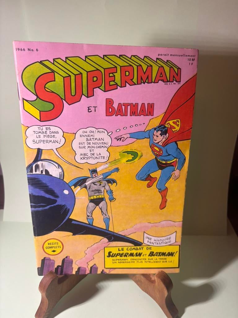 Superman et Batman 1966, Livres, BD | Comics, Autres régions, Enlèvement ou Envoi, Utilisé, Comics
