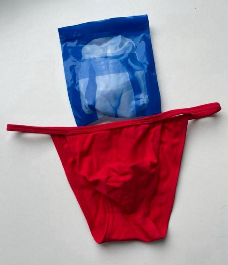Tanga New pour hommes, Envoi, Rouge, Slip