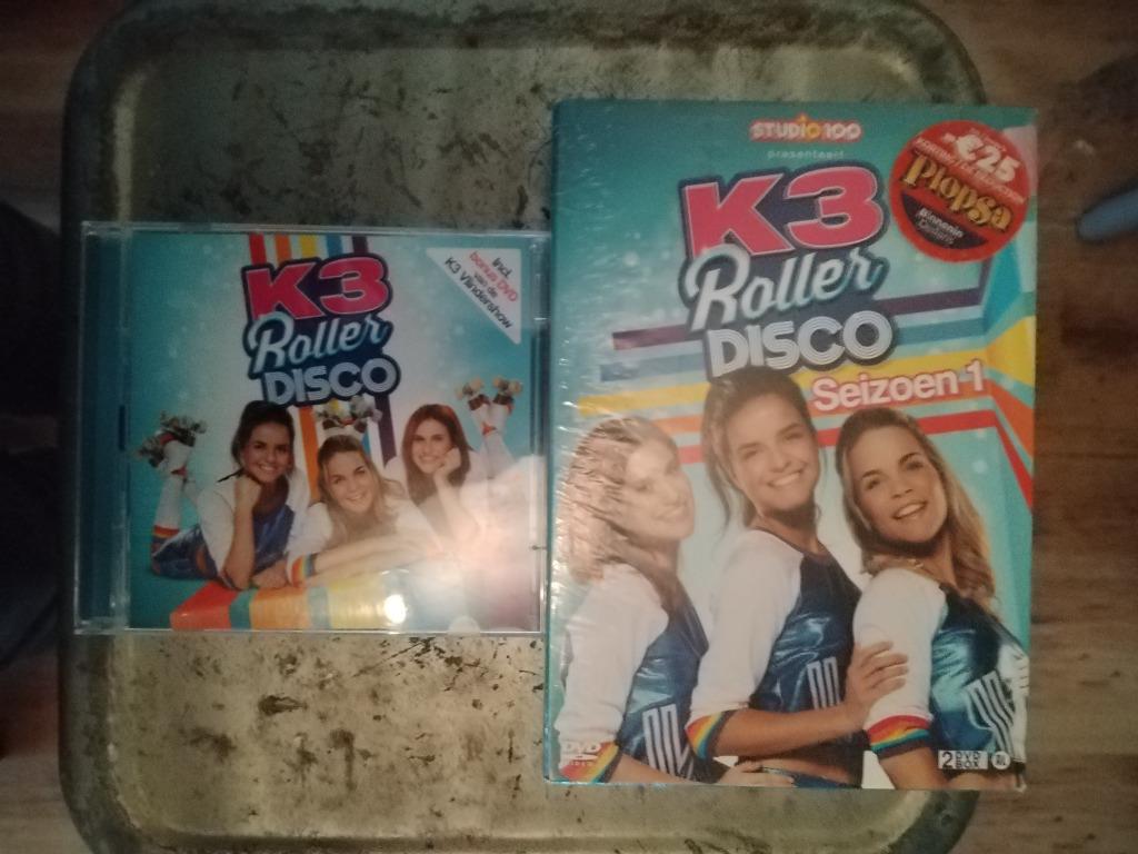 Roller Disco pakket, CD & DVD, DVD | Enfants & Jeunesse, Comme neuf, TV fiction, Coffret, Tous les âges, Envoi