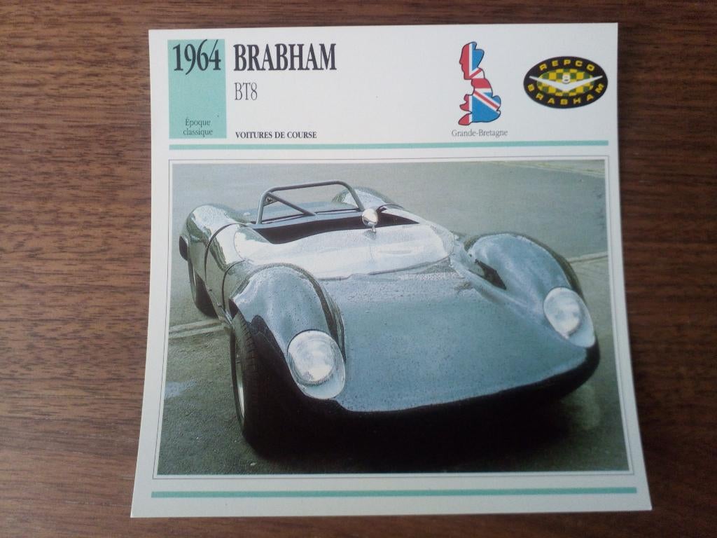 Brabham - Edito Service kaarten auto periode 1964-1989, Ophalen of Verzenden, Zo goed als nieuw, Auto's