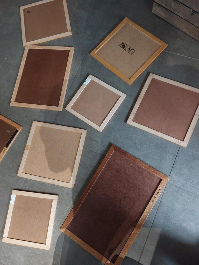 Puzzelkaders, Ophalen