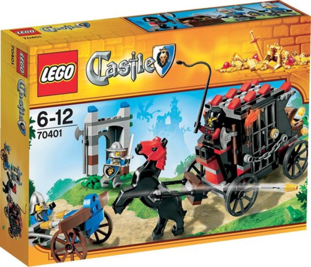 LEGO Castle 70401 Gold Getaway, Ophalen of Verzenden, Zo goed als nieuw, Complete set, Lego