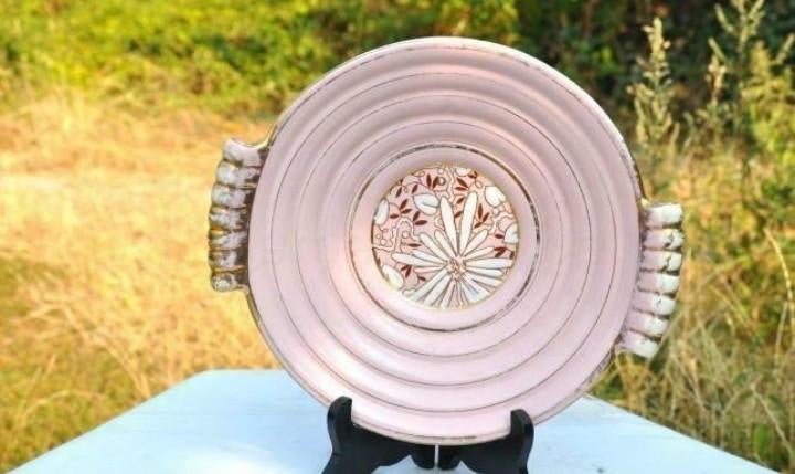 §  plat boch art déco chevalier, Enlèvement ou Envoi