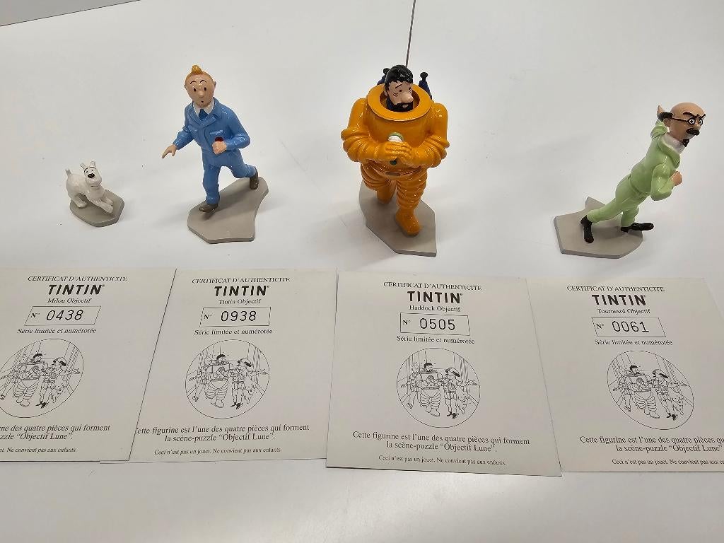 Tintin - Puzzle Objectif -  	HERGÉ : Moulinsart Plomb, Ophalen, Kuifje, Zo goed als nieuw