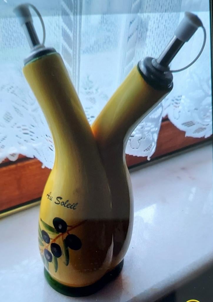 Provençaalse dubbele potten, Ophalen of Verzenden, Zo goed als nieuw