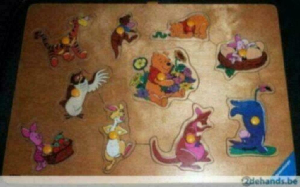 Houten puzzel Winnie The Pooh, Ophalen of Verzenden, Gebruikt