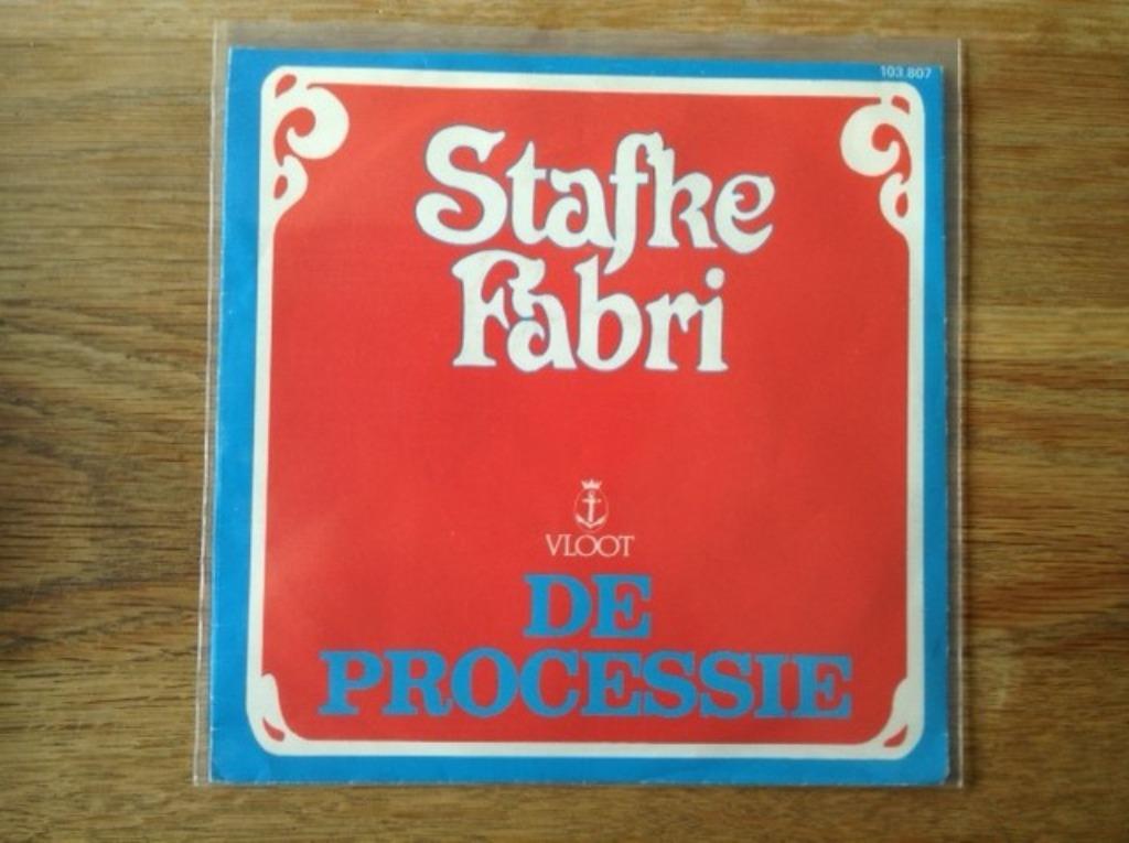 single stafke fabri, Ophalen of Verzenden, 7 inch, Nederlandstalig, Single