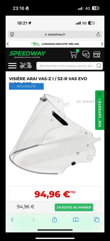 Arai, Enlèvement
