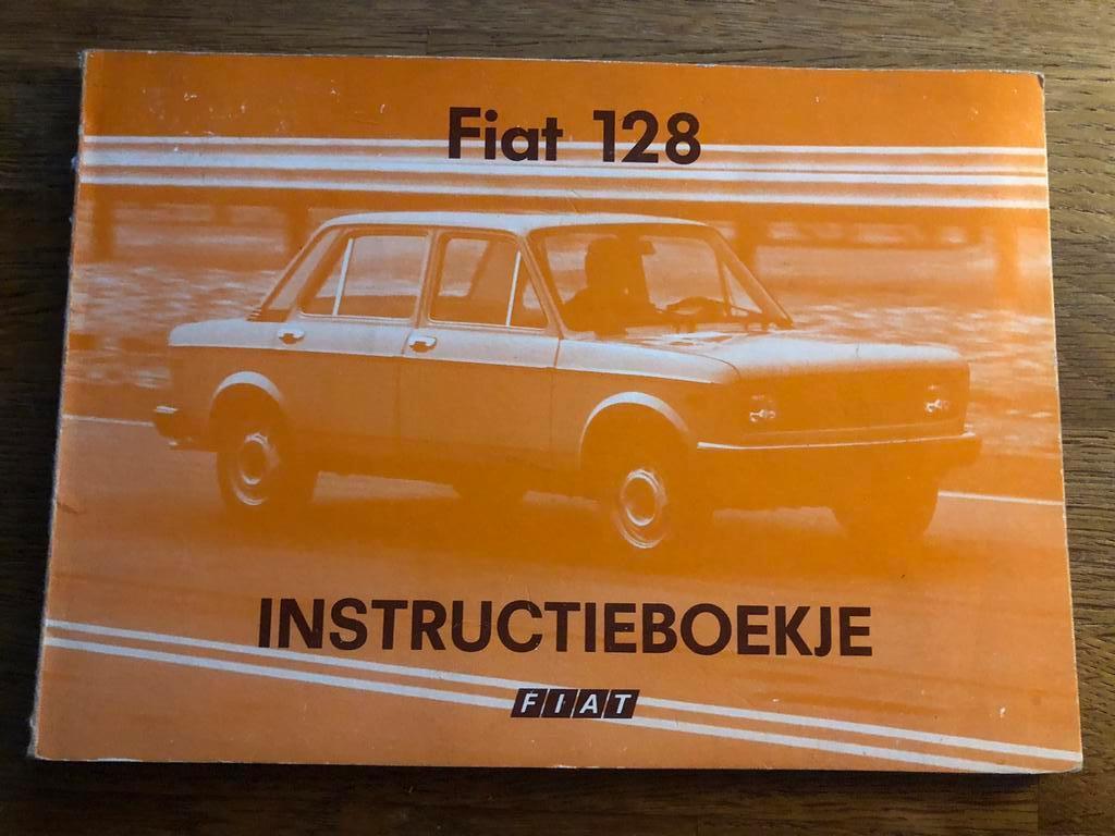 FIAT 128 oldtimer instructieboekje 1977, Ophalen of Verzenden