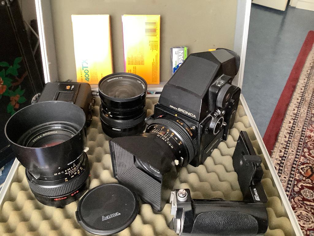 Zenza Bronica SQ, Audio, Tv en Foto, Ophalen, Gebruikt, Overige Merken