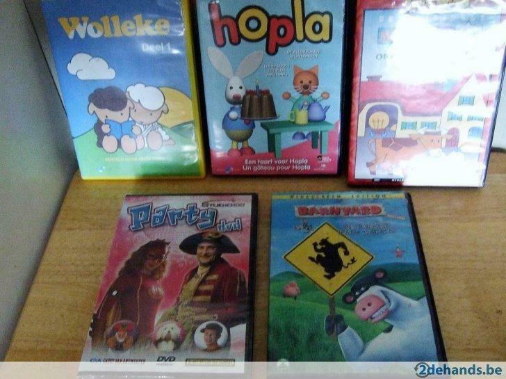 KINDER DVD'S : 5 stuks/zie titels hierna(nog 1 beschikbaar!), Enlèvement ou Envoi, Film