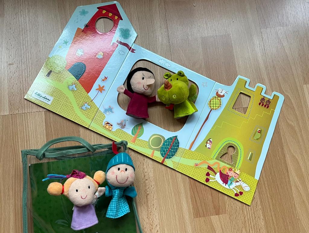 Sinterklaas - handpopjes en decor topmerk Lilliputiens, Kinderen en Baby's, Speelgoed | Educatief en Creatief, Ophalen of Verzenden