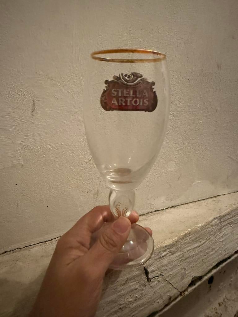 21 Stella Artois bierglazen, Verzamelen, Ophalen, Zo goed als nieuw, Stella Artois