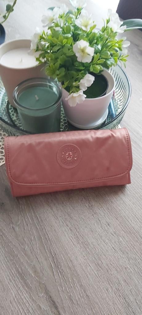 Roze Kipling portefeuille Money Land, Enlèvement, Comme neuf, Rose