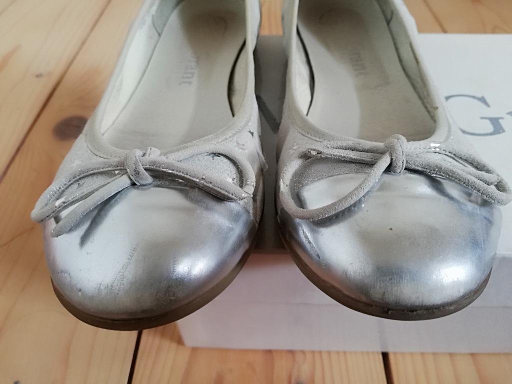 Miss Grant ballerina zilver-wit 33, Gebruikt, Meisje, Schoenen, Ophalen of Verzenden