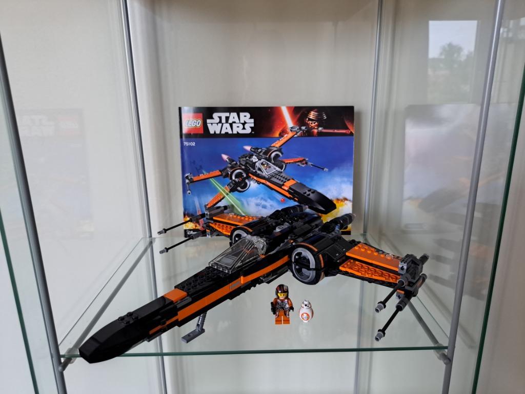 LEGO Star Wars 75102 Poe's X-Wing Fighter, Ophalen of Verzenden, Zo goed als nieuw, Complete set, Lego