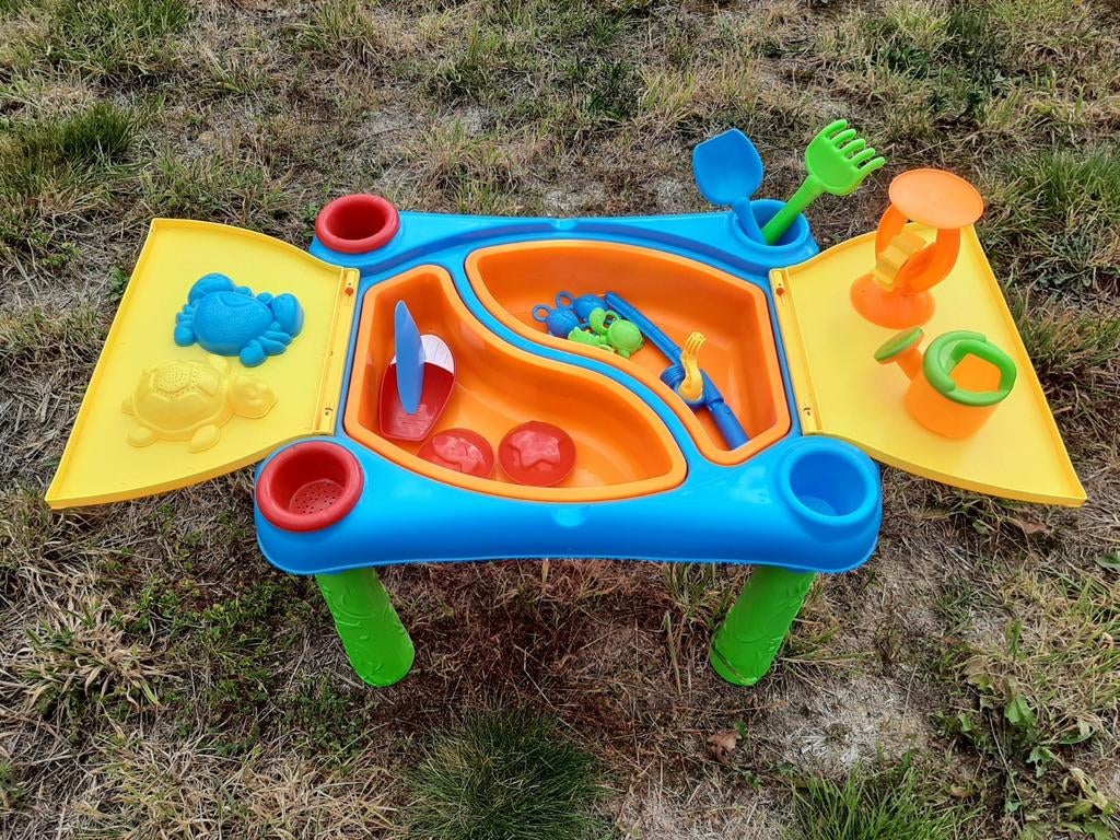 Watertafel / speeltafel met alle accessoires, Kinderen en Baby's, Ophalen, Zo goed als nieuw