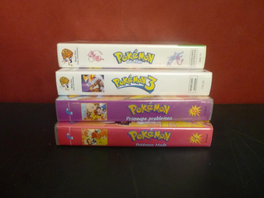 Pokémon films VHS, Cd's en Dvd's, Ophalen, Tekenfilm, Alle leeftijden, Zo goed als nieuw
