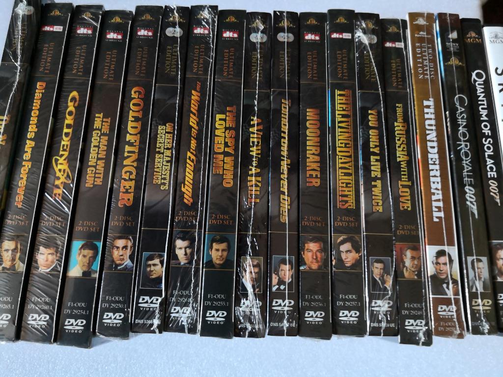 dvd's James Bond uit te kiezen, Enlèvement ou Envoi