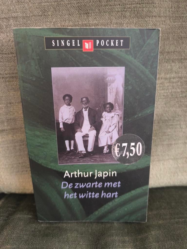 Zwarte met het witte hart.      (Arthur Japin), Ophalen, Zo goed als nieuw, Arthur Japin, Nederland