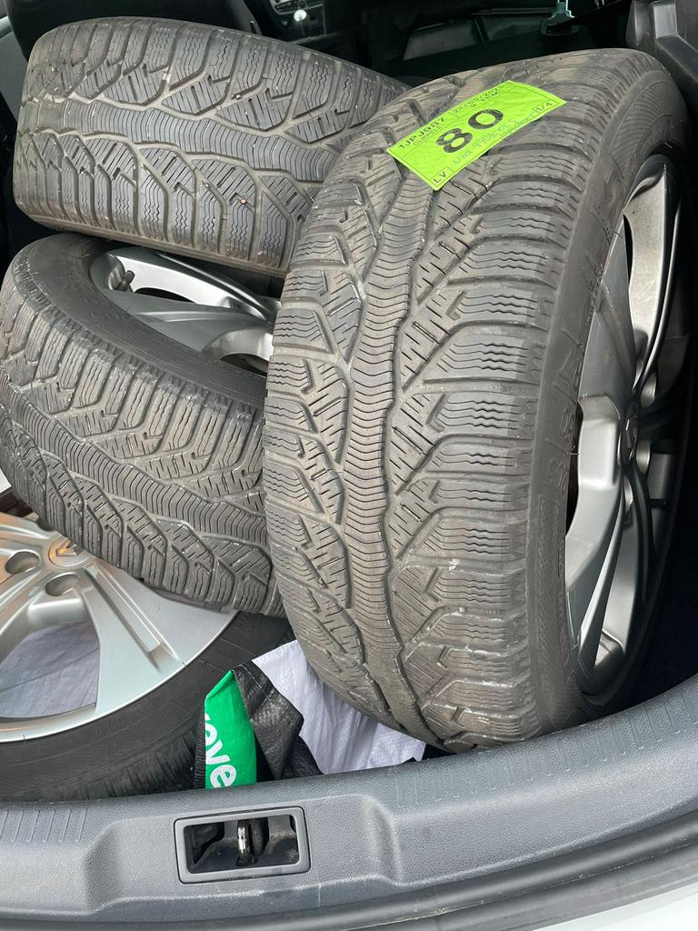 17” Winterset renault, Ophalen, Gebruikt, Banden en Velgen, 17 inch