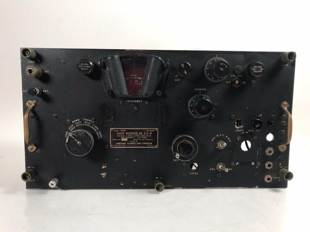 Rx HF Military BC-312, Ophalen of Verzenden, Gebruikt, Ontvanger