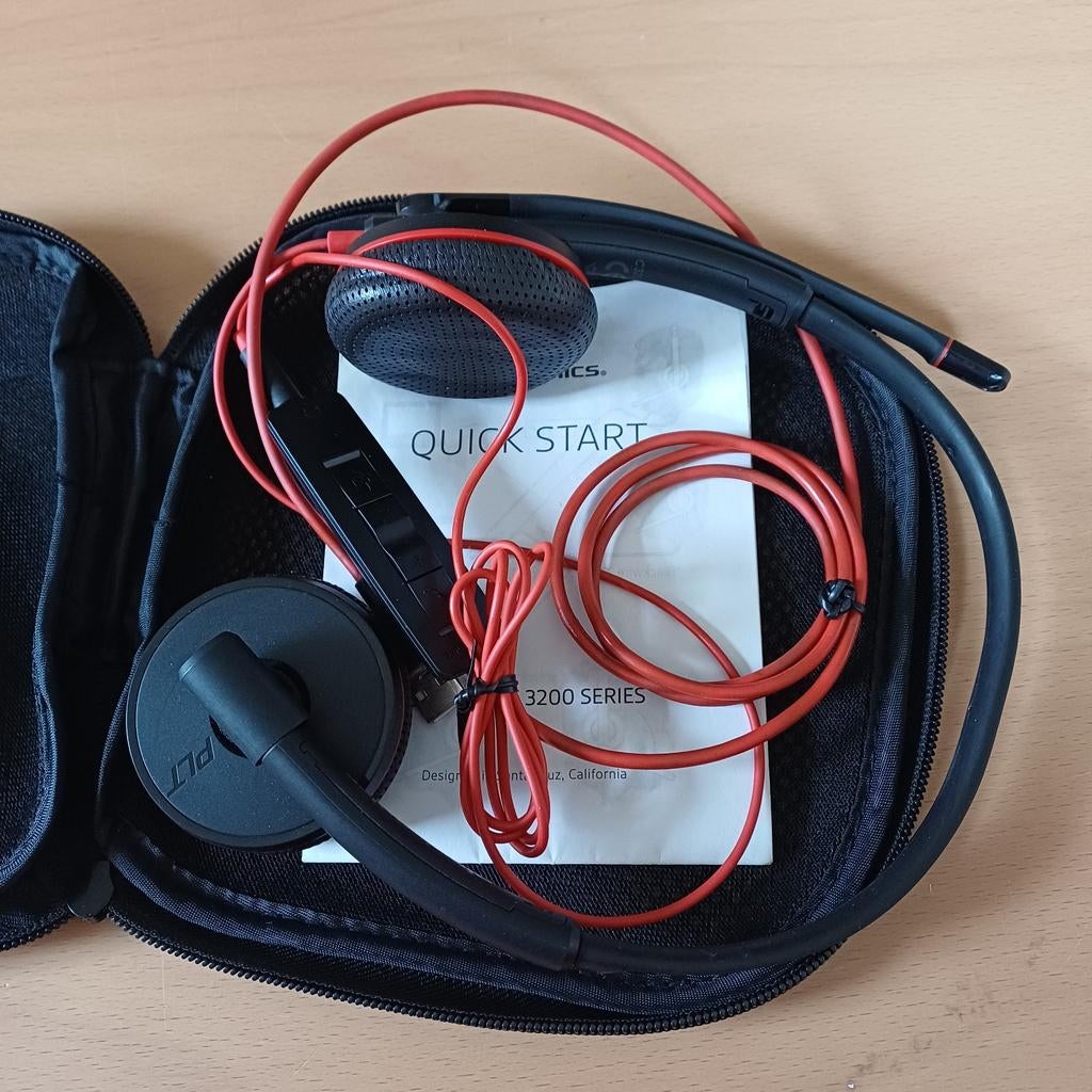 Plantronics bekabelde headset, Ophalen