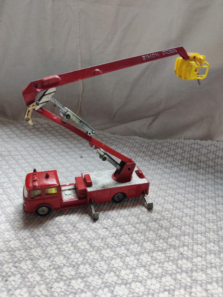 Simon Snorkel Corgi Major toys, Ophalen of Verzenden, Gebruikt, Bus of Vrachtwagen
