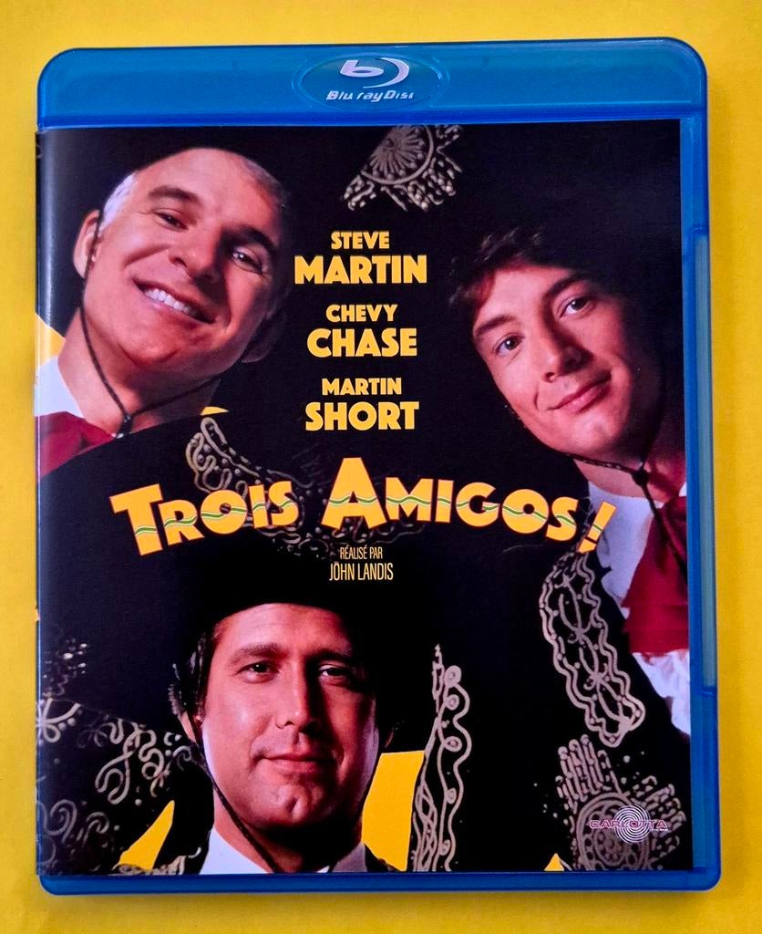 Blu Ray Disc du film Les trois amigos - Steve Martin 1986, Ophalen of Verzenden, Zo goed als nieuw, Overige genres