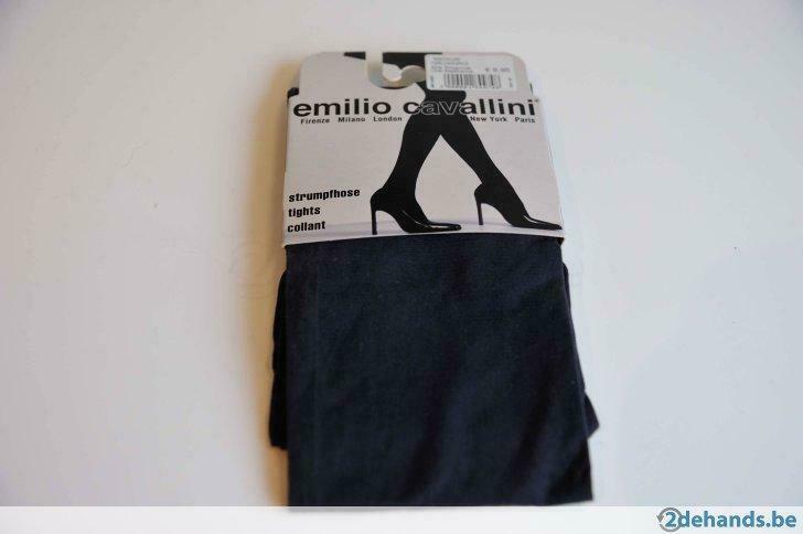 Panty Emillio Cavallini 45 DEN Grijs Maat M Nieuw, Nieuw, Maat 40/42 (M), Ophalen of Verzenden, Grijs