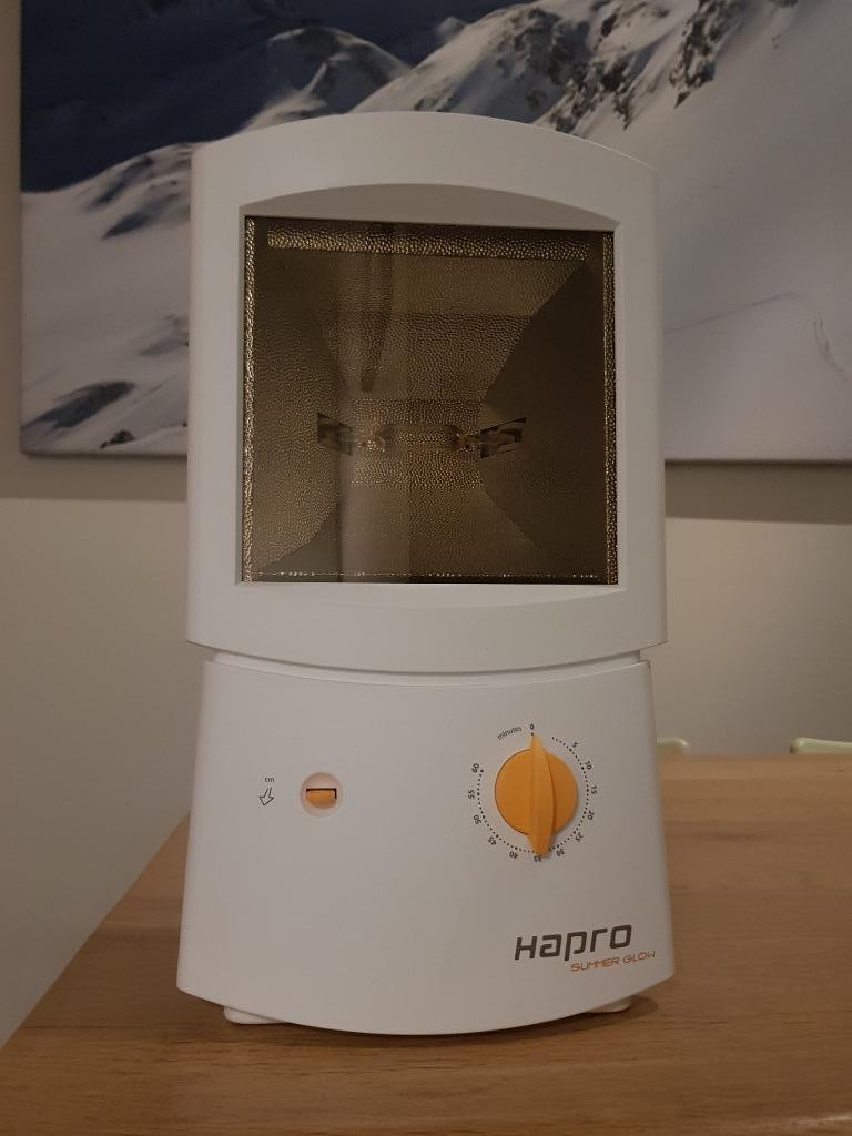 gezichtsbruiner Hapro Summer glow, Electroménager, Solarium, Banc solaire & Bronzage facial, Enlèvement ou Envoi, Comme neuf, Solarium visage