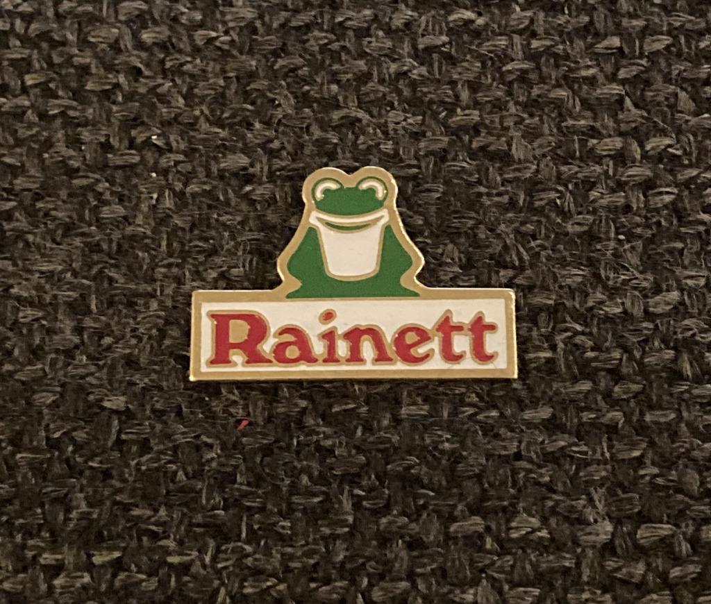 PIN - RAINETT - KIKKER - FROG - GRENOUILLE, Verzenden, Gebruikt, Merk, Speldje of Pin