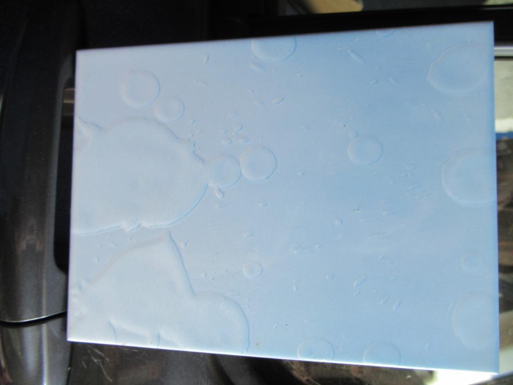 Lot de 7 carrelages murales bleus avec effet d’eau 20x15 cm, Bricolage & Construction, 20 à 40 cm, Céramique, Enlèvement, Moins de 20 cm