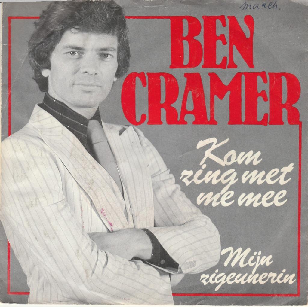 45T: Ben Cramer: Kom zing met me mee, Ophalen of Verzenden, Gebruikt, Overige formaten