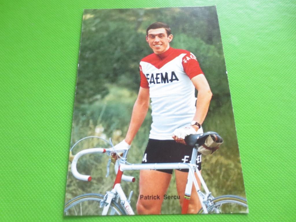wielerkaart 1969 team faema patrick sercu, Envoi, Comme neuf