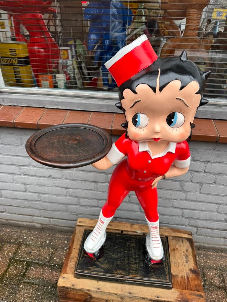Statue de dîner Big Betty Boop, Enlèvement, Betty Boop, Utilisé, Statue ou Figurine